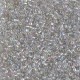 Miyuki delica beads 15/0 - Transparent gray mist ab DBS-1251